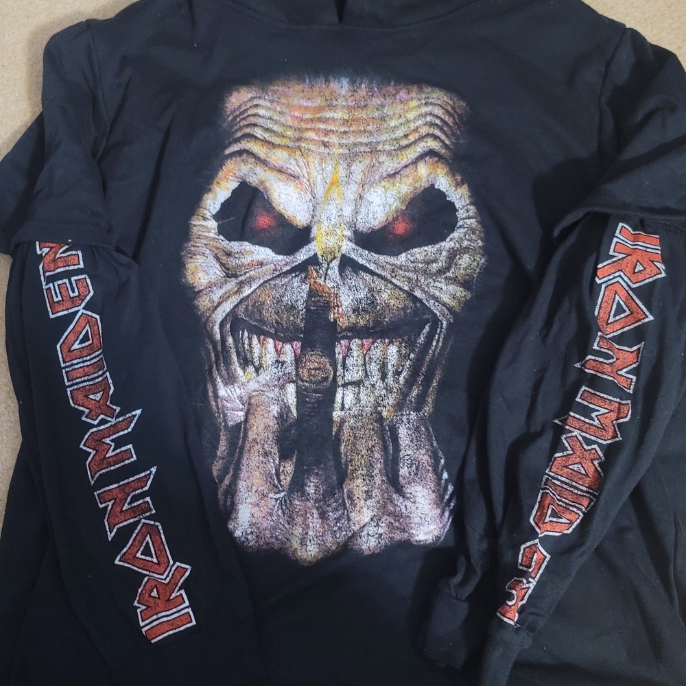 Iron Maiden Black Long Sleeve Shirt